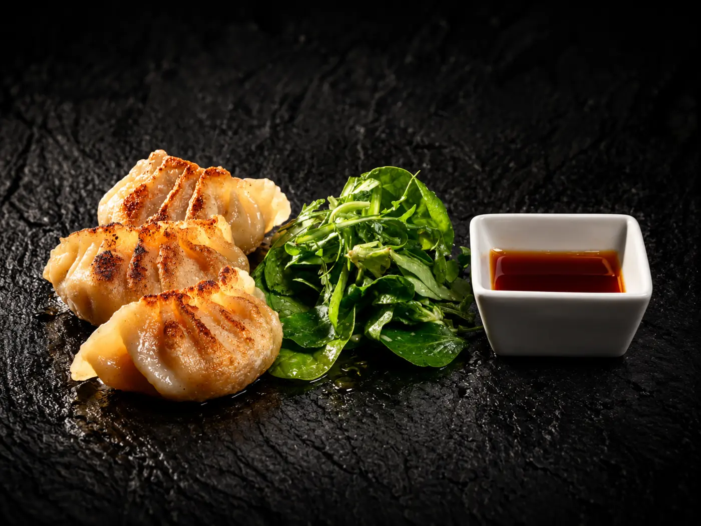Gyoza, domácí taštičky, tři kusy